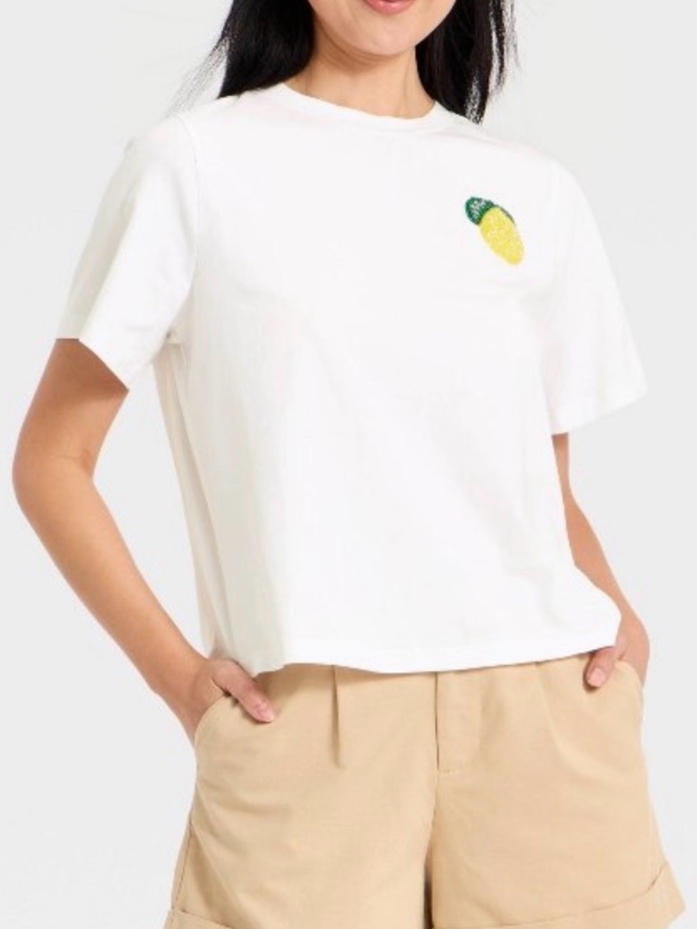 A New Day Women’s Embellished T-Shirt